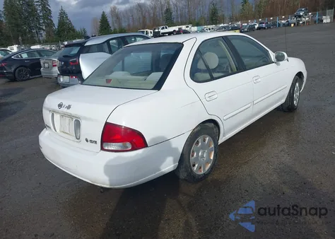 2002 Nissan Sentra Gxe from USA, damaged, VIN 3N1CB51D62L584080